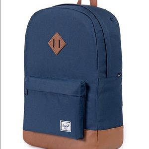Hershel Supply Co. Heritage Navy and Tan Backpack